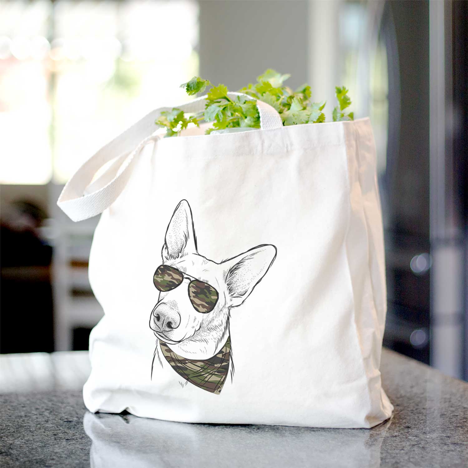 Elsa the German Shepherd - Tote Bag