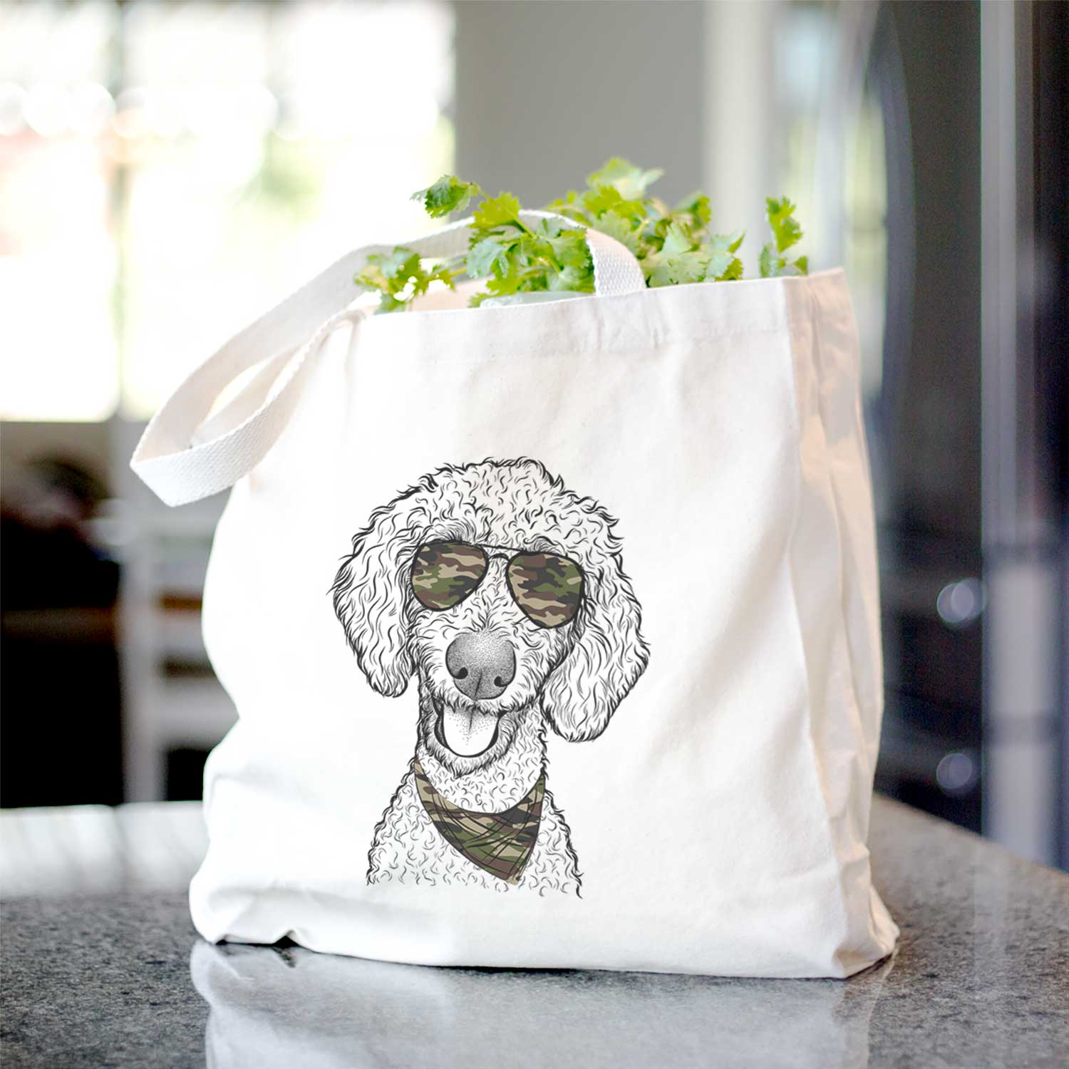 Fenway the Goldendoodle - Tote Bag