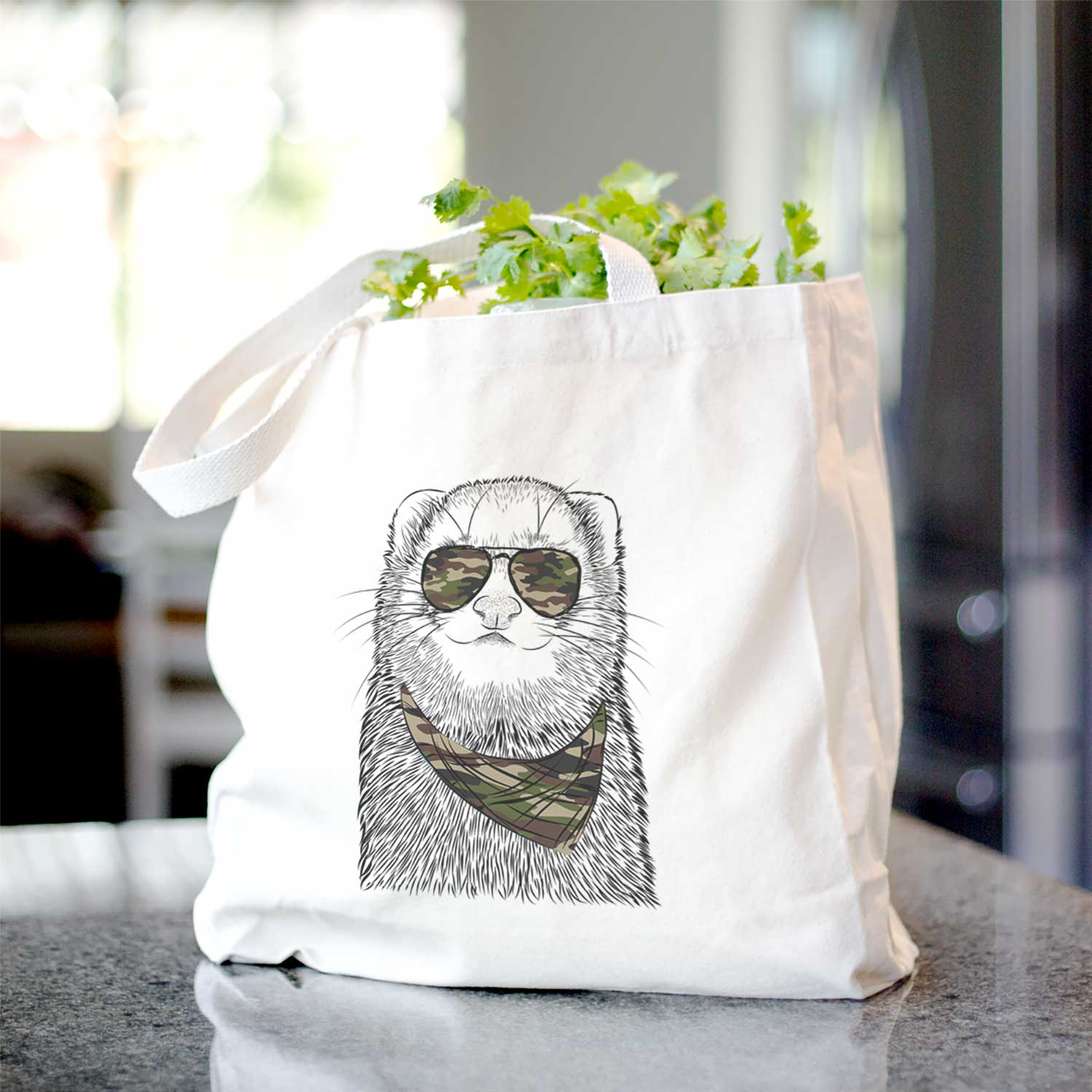 Fig the Ferret - Tote Bag