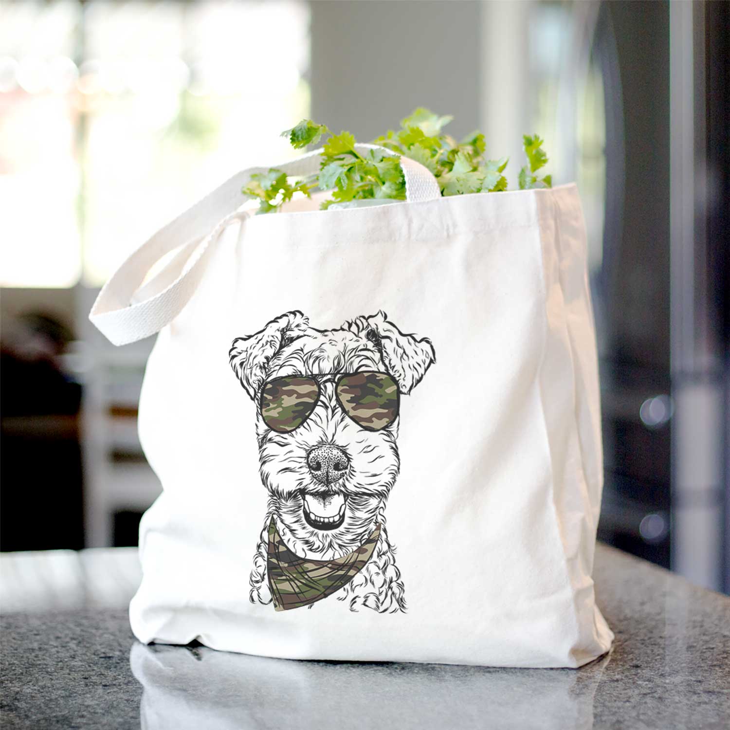 Fintan the Irish Troodle - Tote Bag