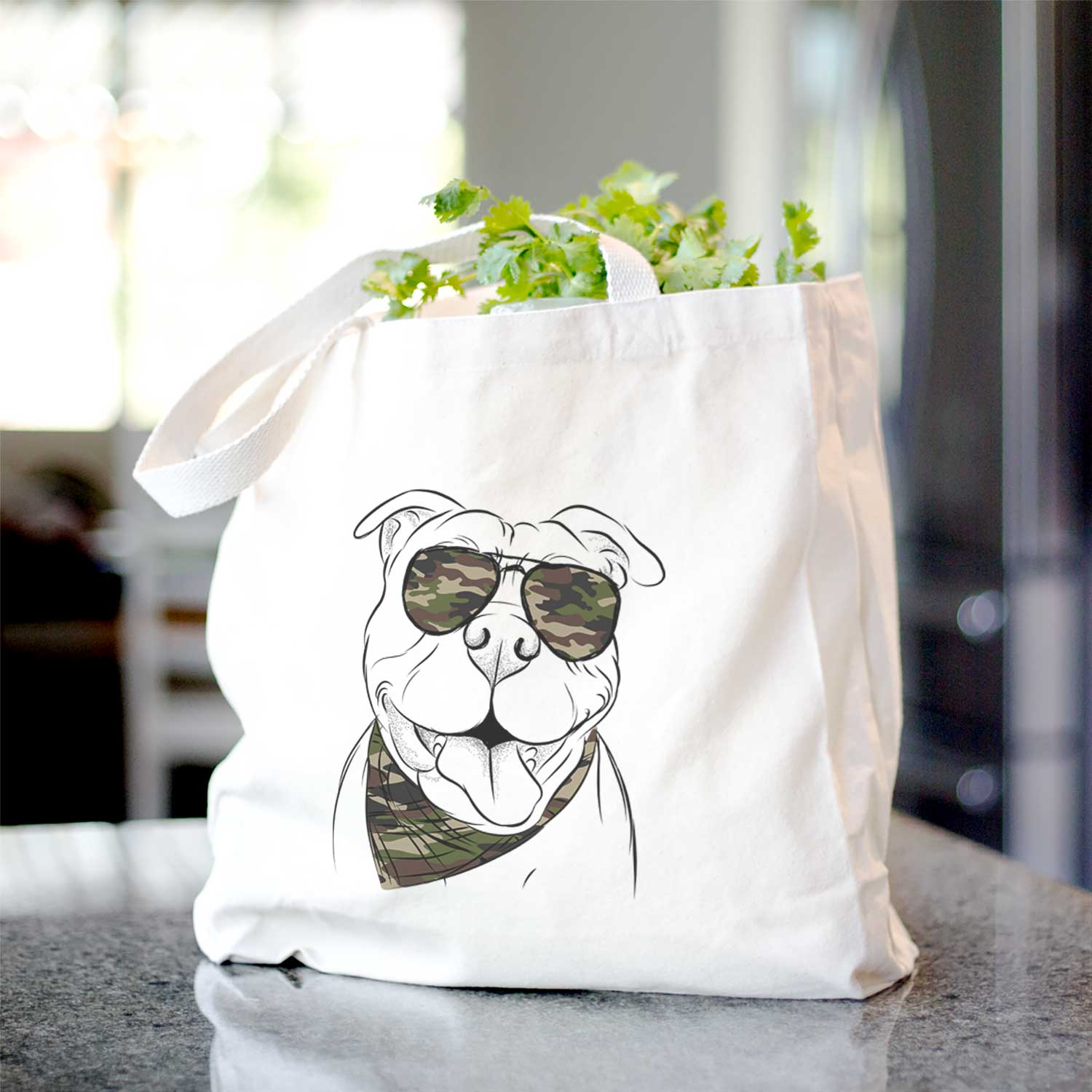 Floki the American Bully - Tote Bag