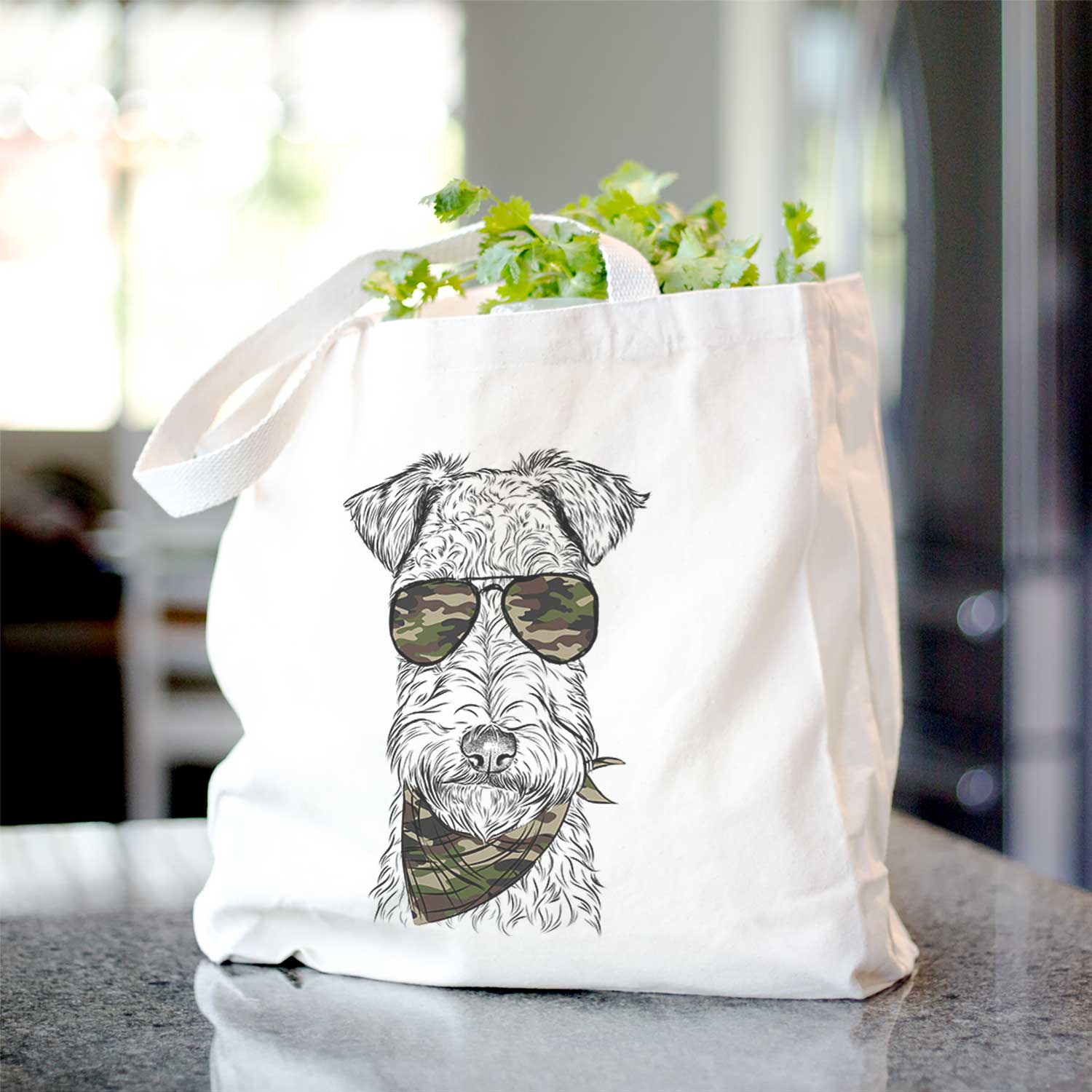 Frida the Lakeland Terrier - Tote Bag