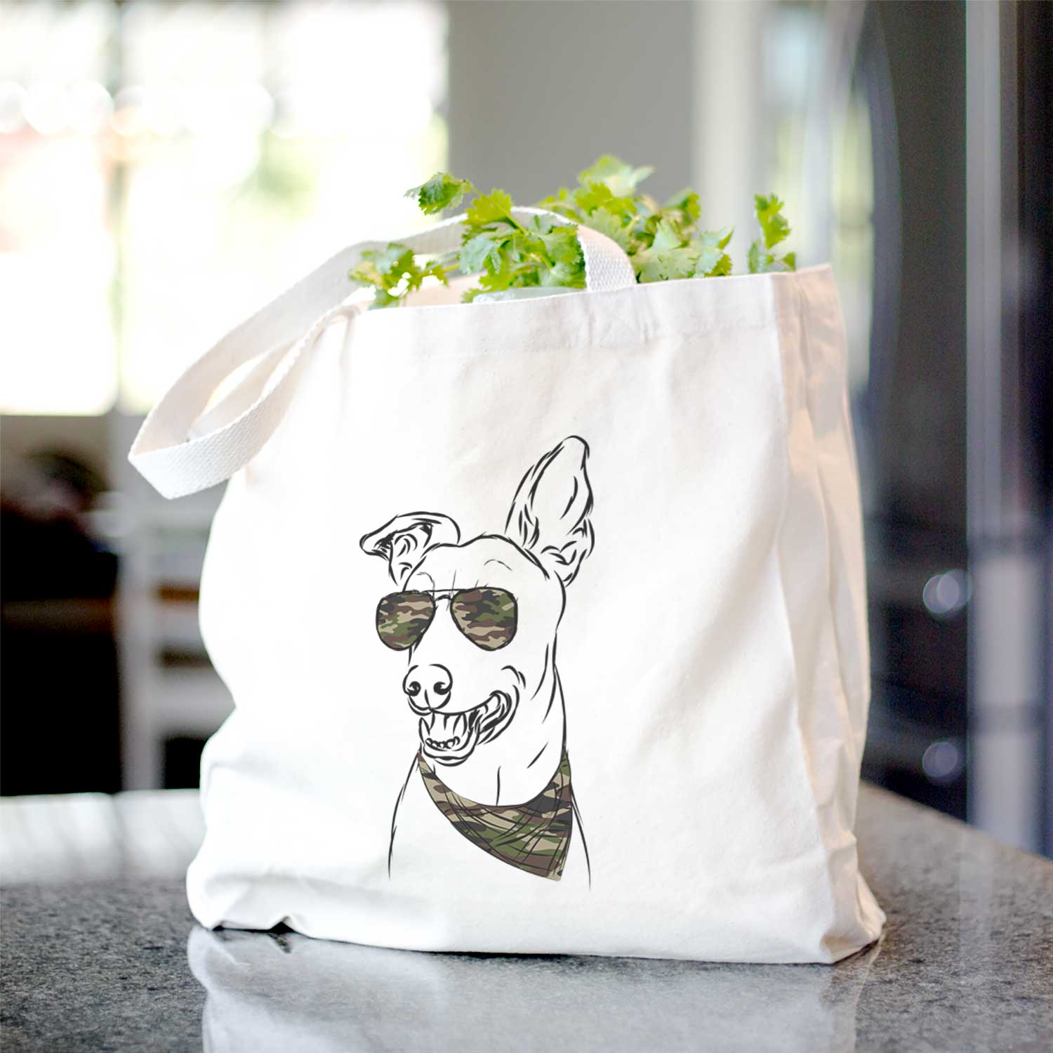 Frosty the Greyhound - Tote Bag