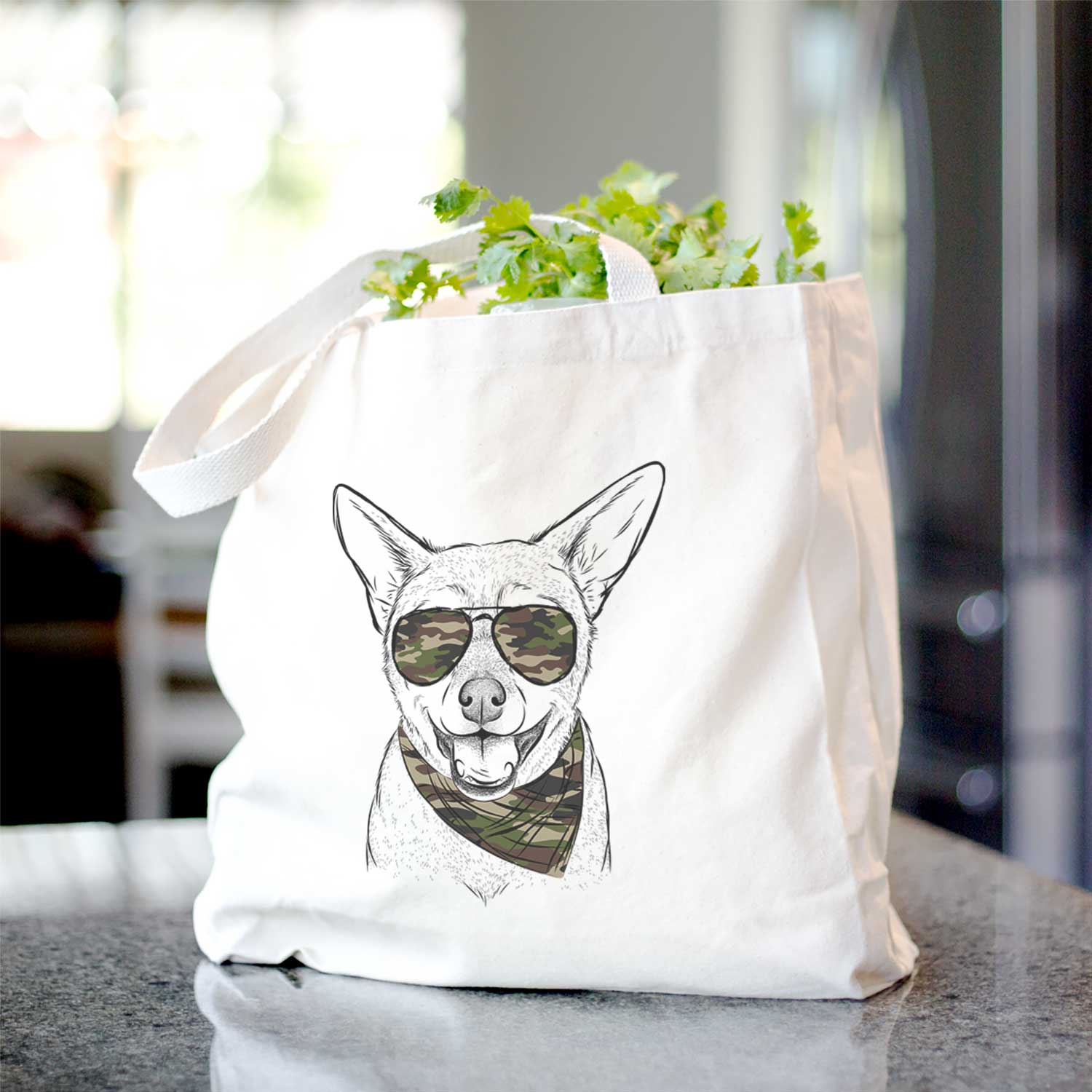 Georgie the Chiweenie - Tote Bag