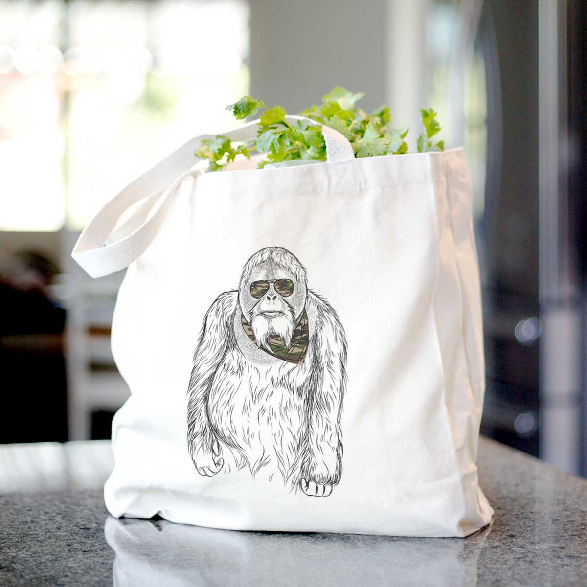 Horace the Male Orangutan - Tote Bag