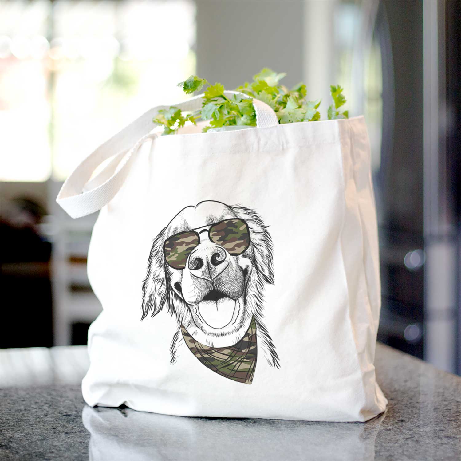 Jordy the Golden Retriever - Tote Bag