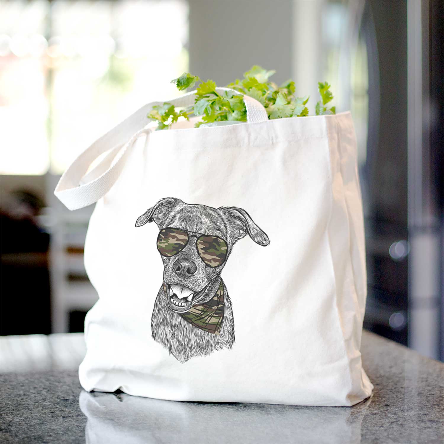 Kirby the Mountain Cur Mix - Tote Bag