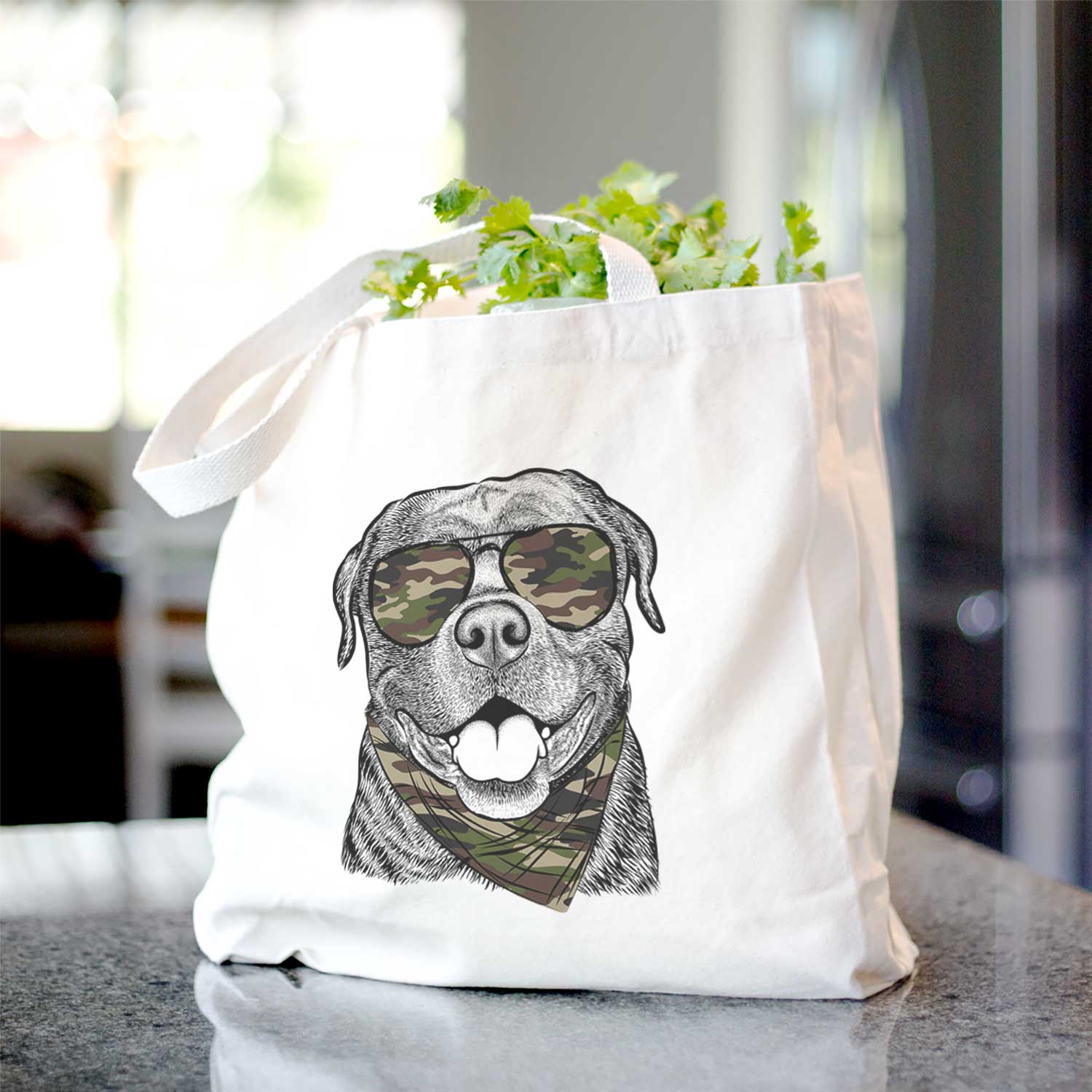 Kojak the Rottweiler - Tote Bag