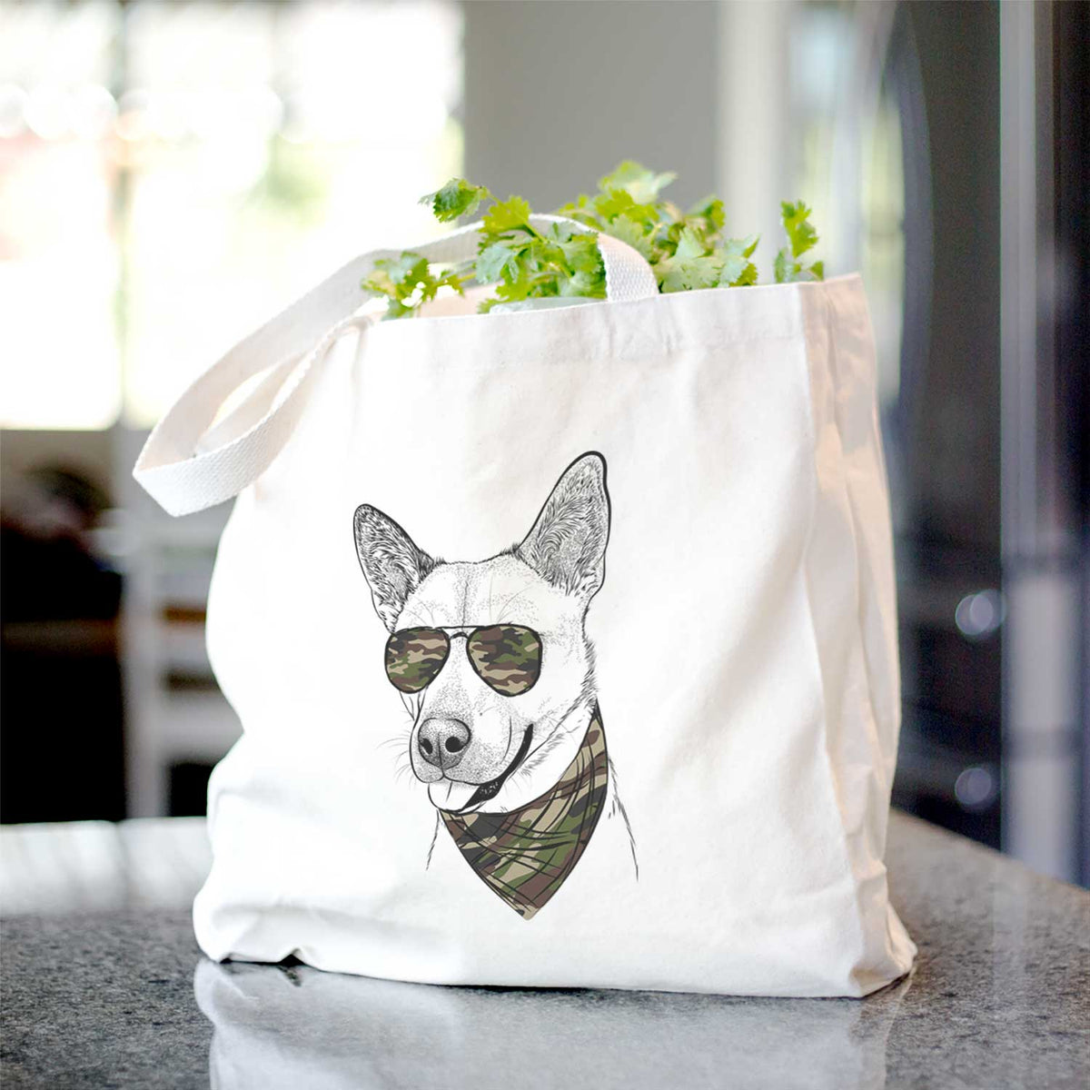Kulfi the Jindo Shiba Inu Mix - Tote Bag