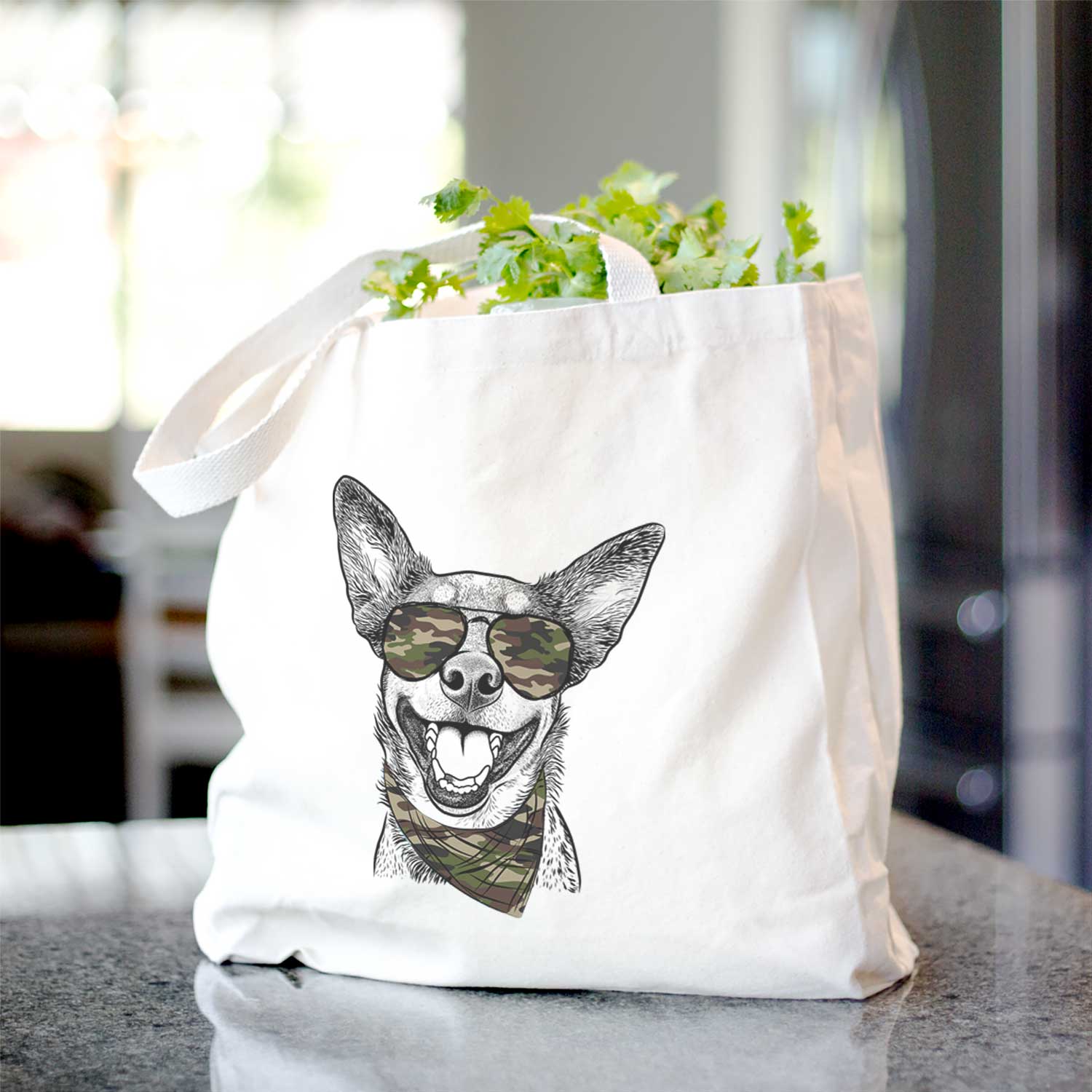 Lily the Australian Cattle Dog - Tote Bag