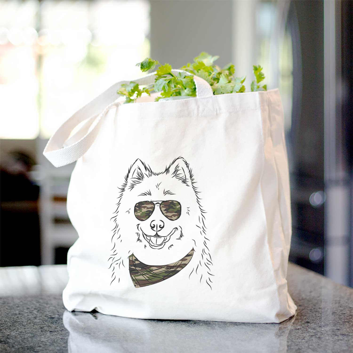 Luka the Samoyed - Tote Bag