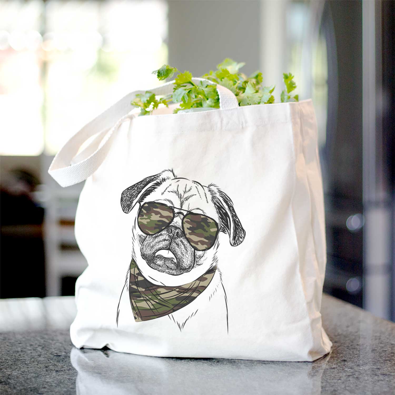 Macy the Pug - Tote Bag