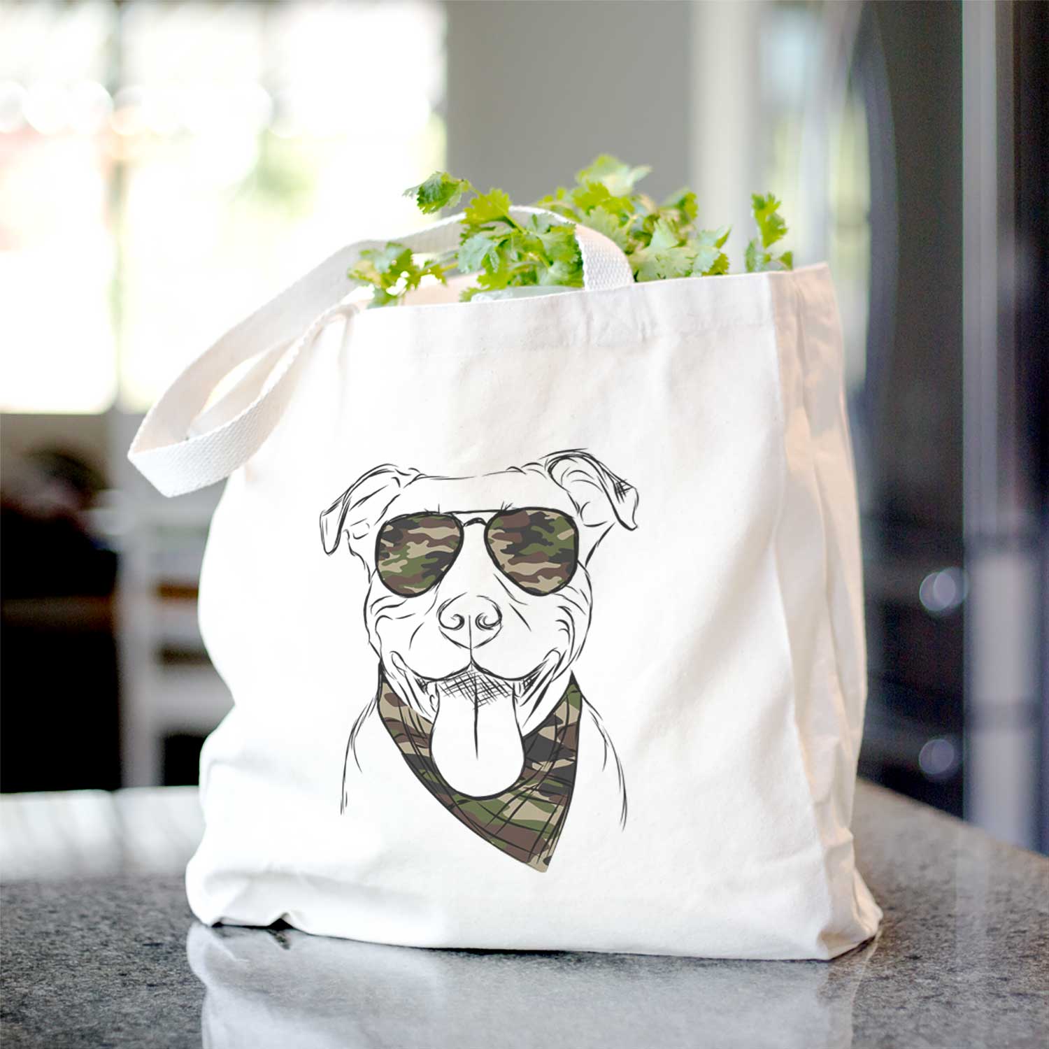 Major the Pitbull - Tote Bag