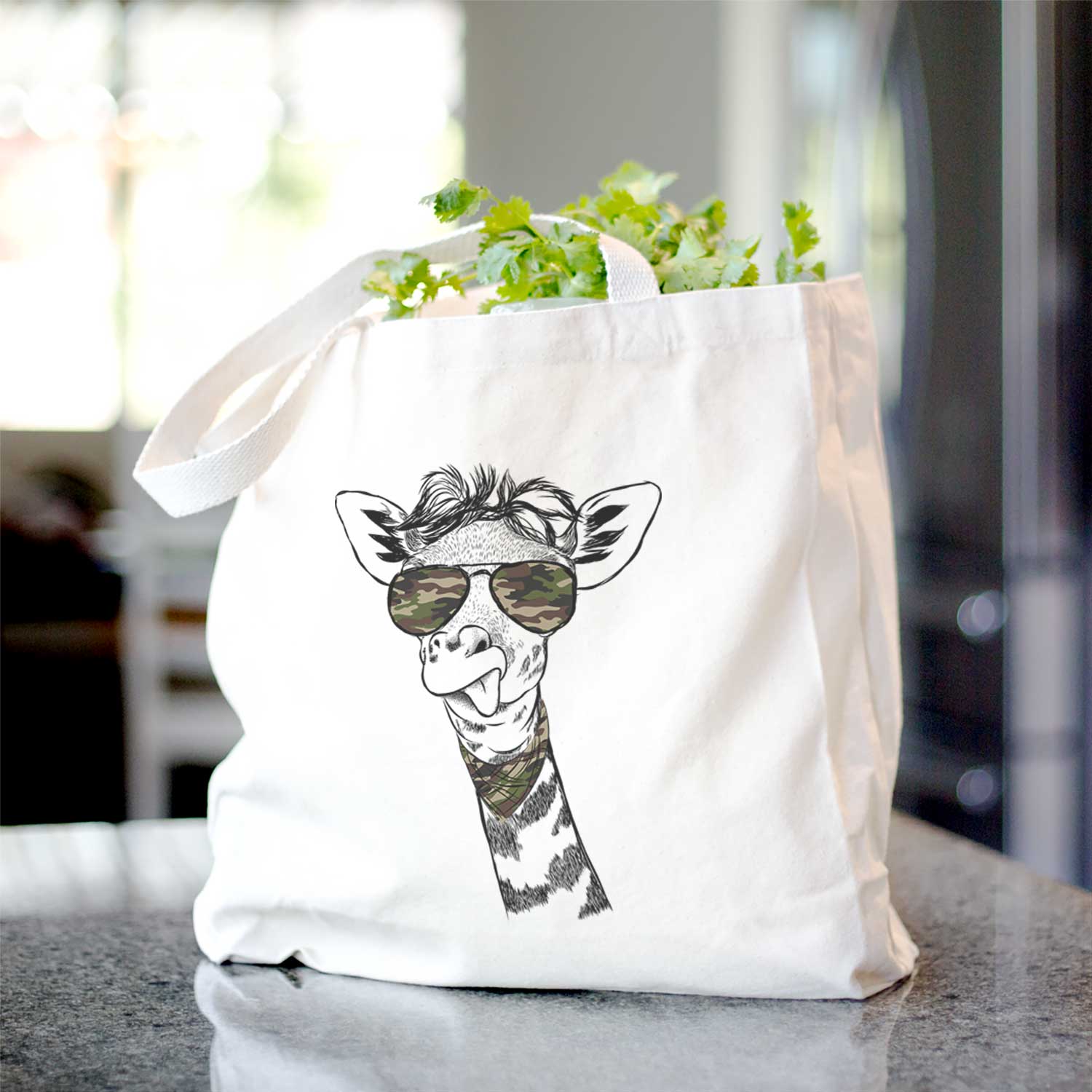 Mel the Giraffe - Tote Bag