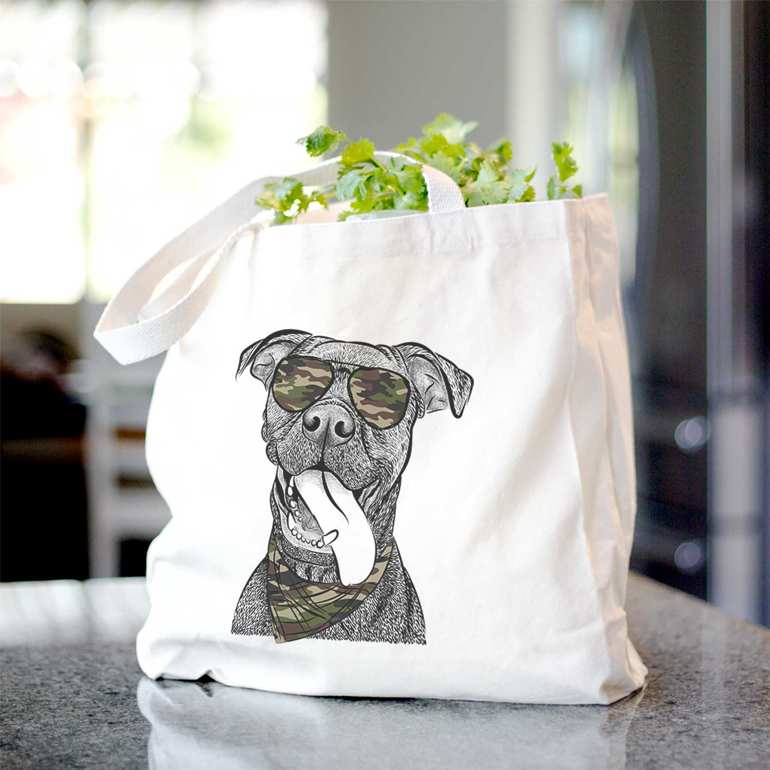 Mikey the Boxador - Tote Bag