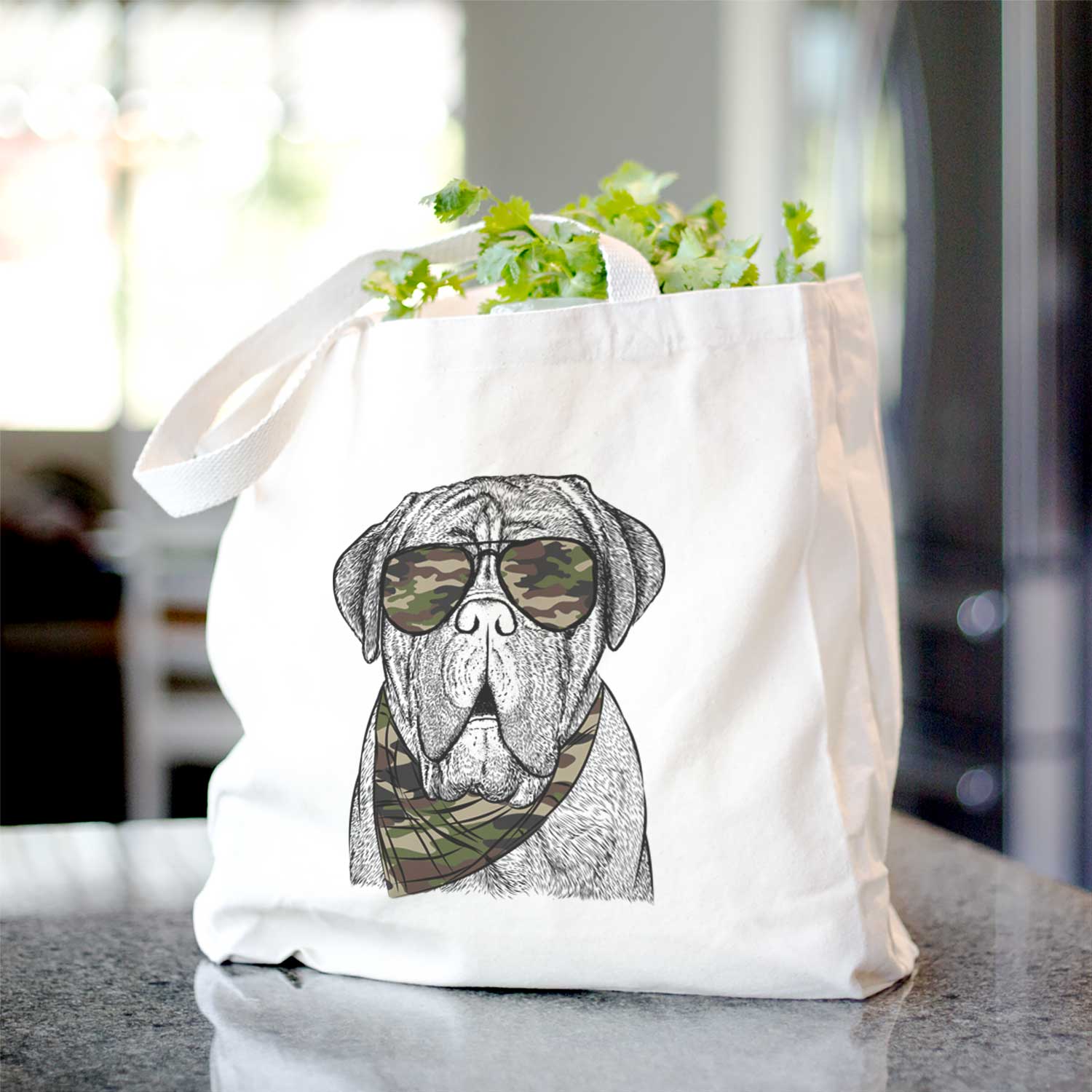 Optimus the Dogue de Bordeaux - Tote Bag