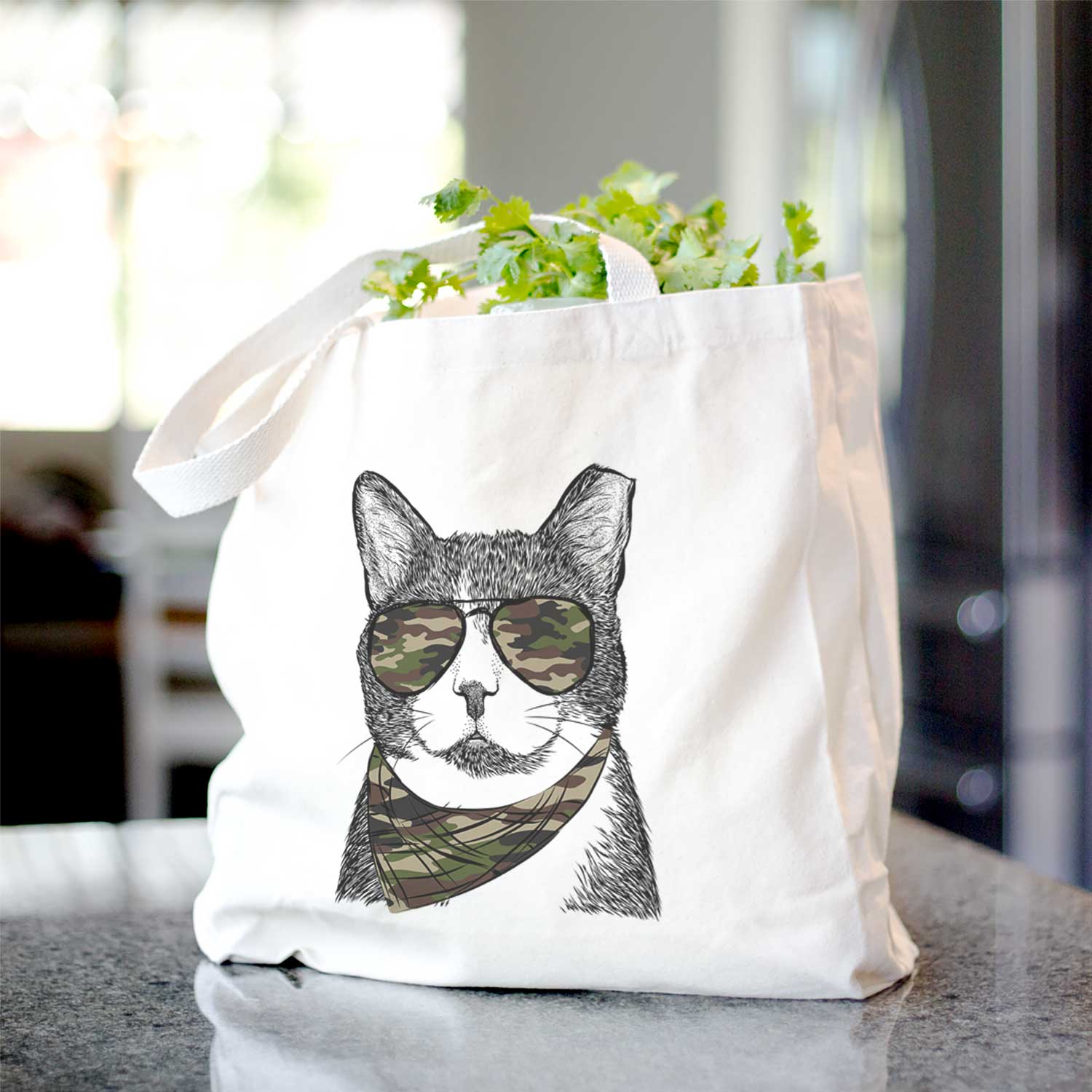 Pinky the Tuxedo Cat - Tote Bag