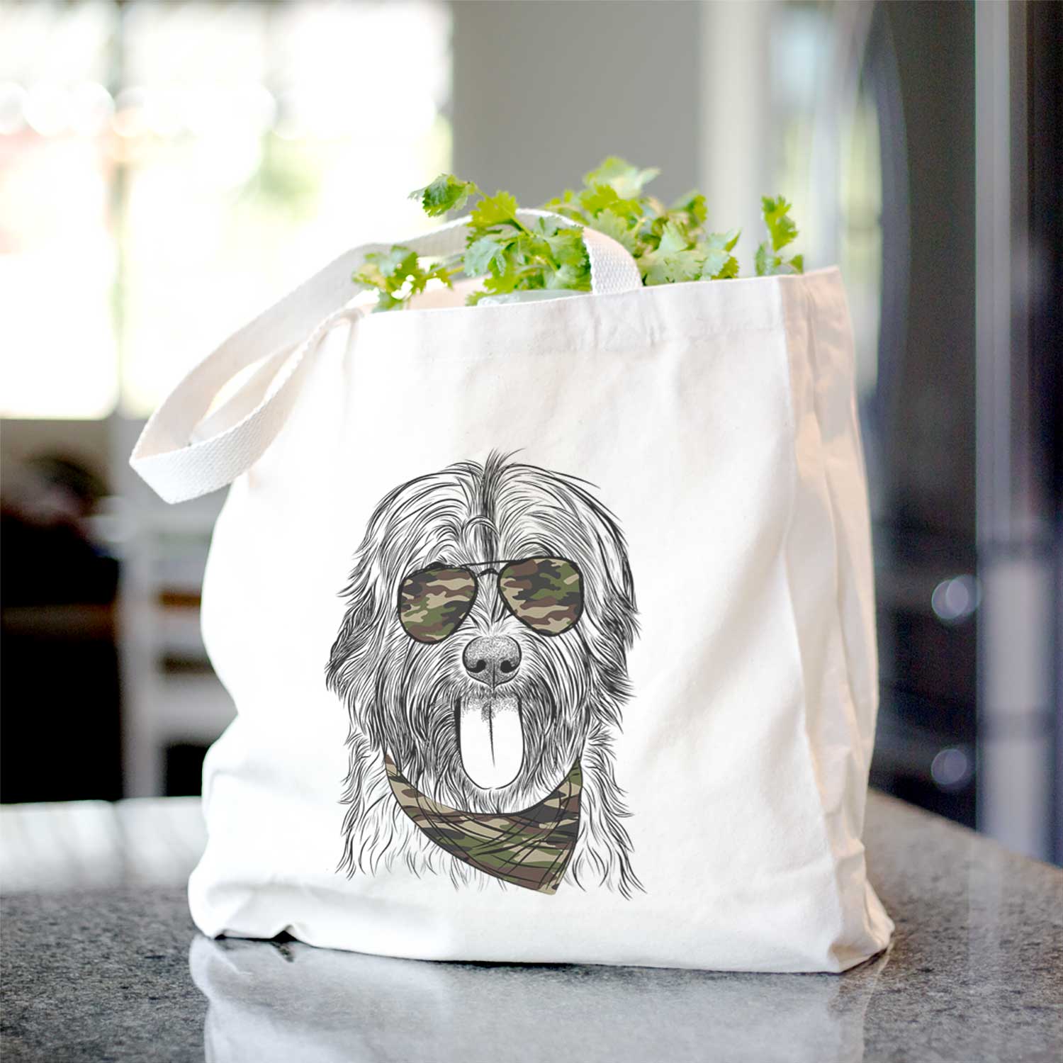 Puig the Catalan Sheepdog - Tote Bag