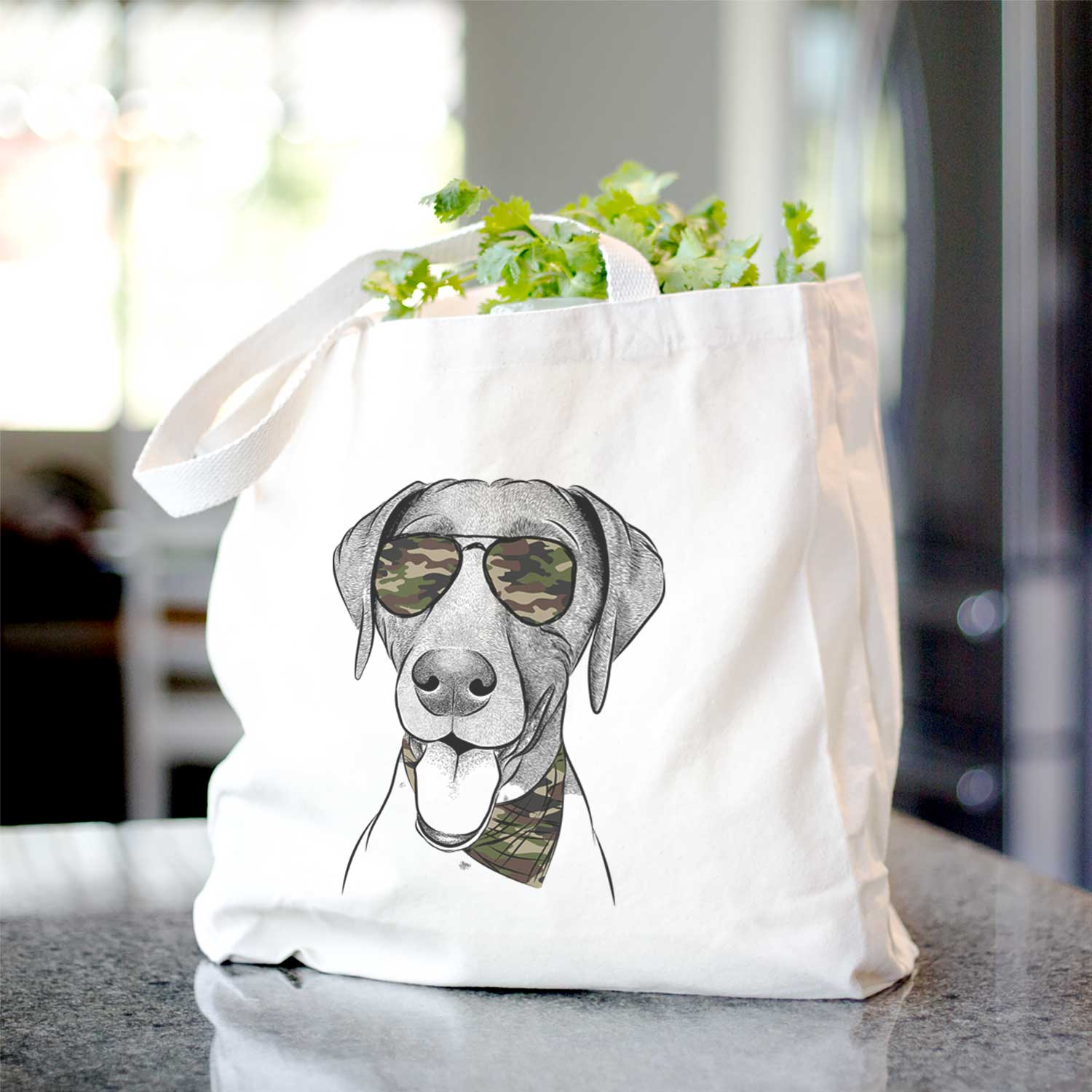 Remi the German Shorthaired Pointer - Tote Bag