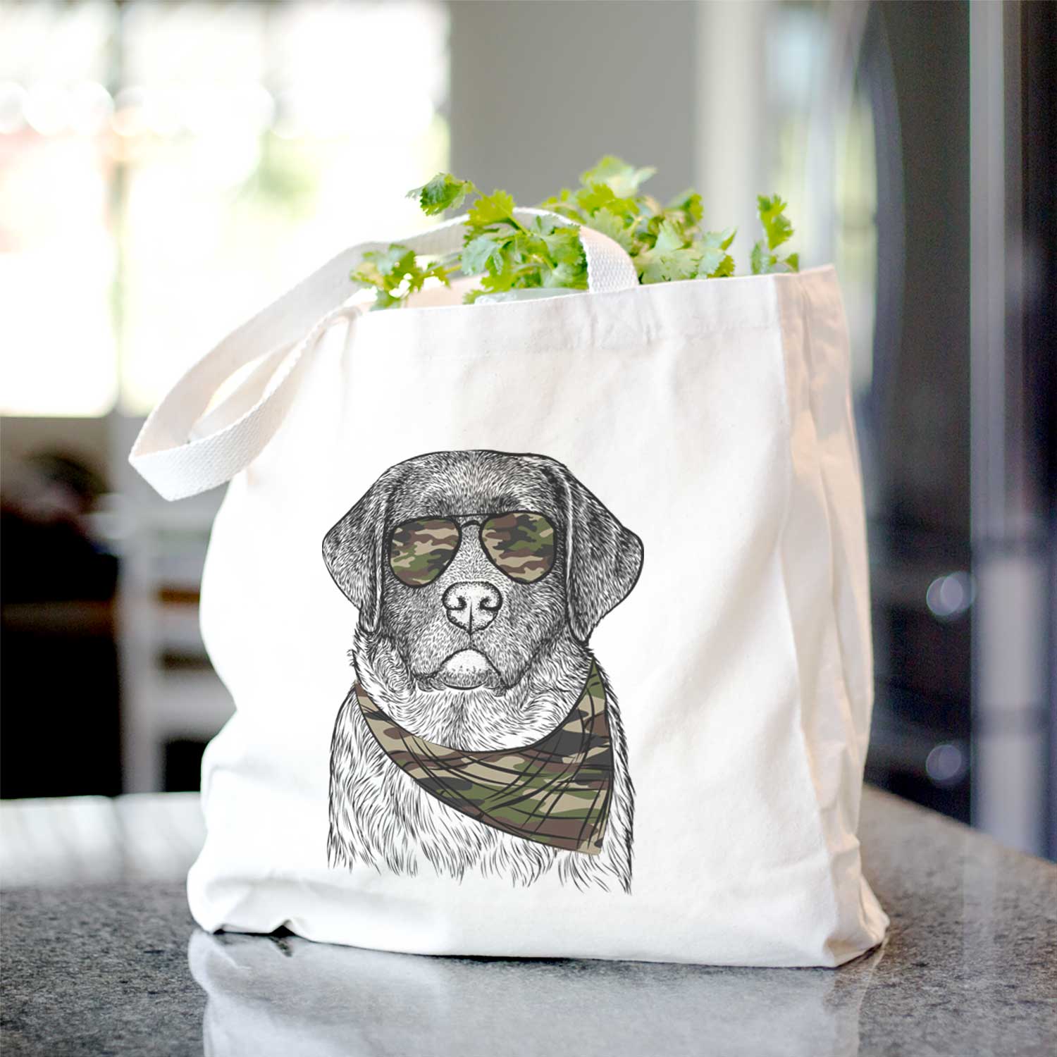 River the English Labrador Retriever - Tote Bag