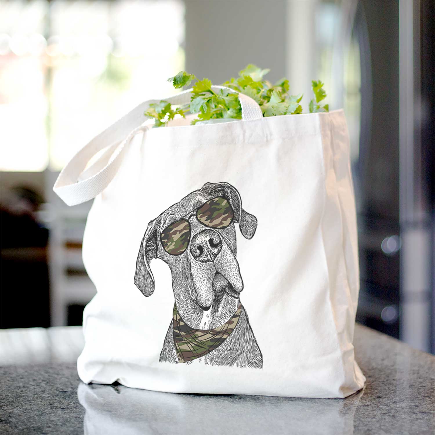 River the Great Dane - Tote Bag