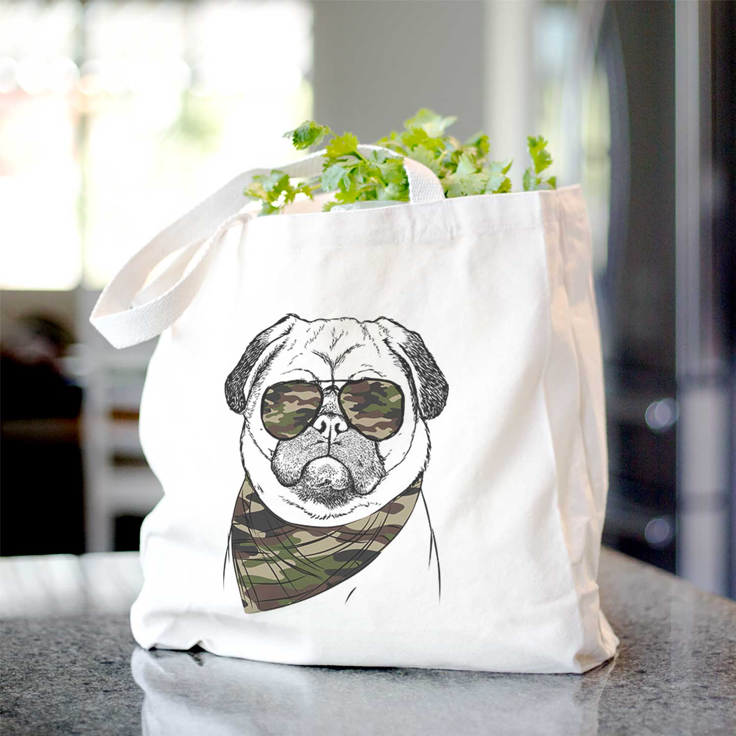 Ruby the Pug - Tote Bag