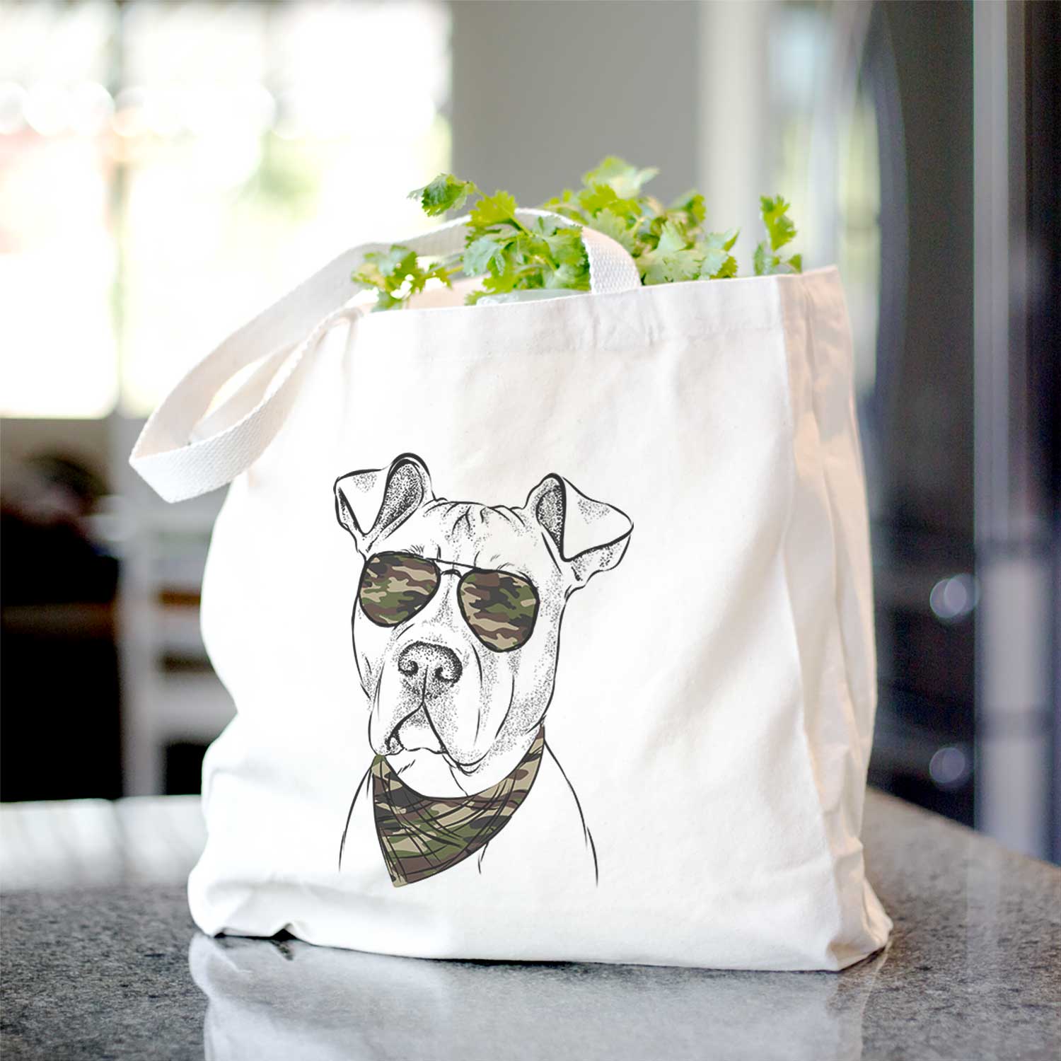 Scraps the AmStaff Mix - Tote Bag