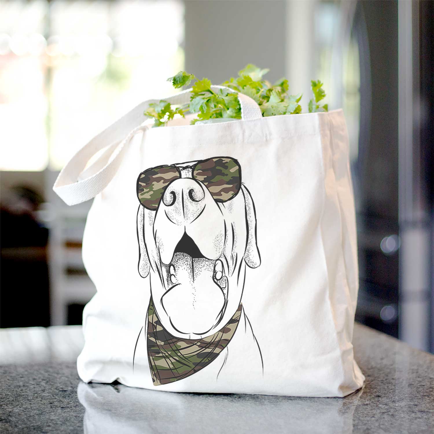 Silly Lilly the Labrador Retriever - Tote Bag