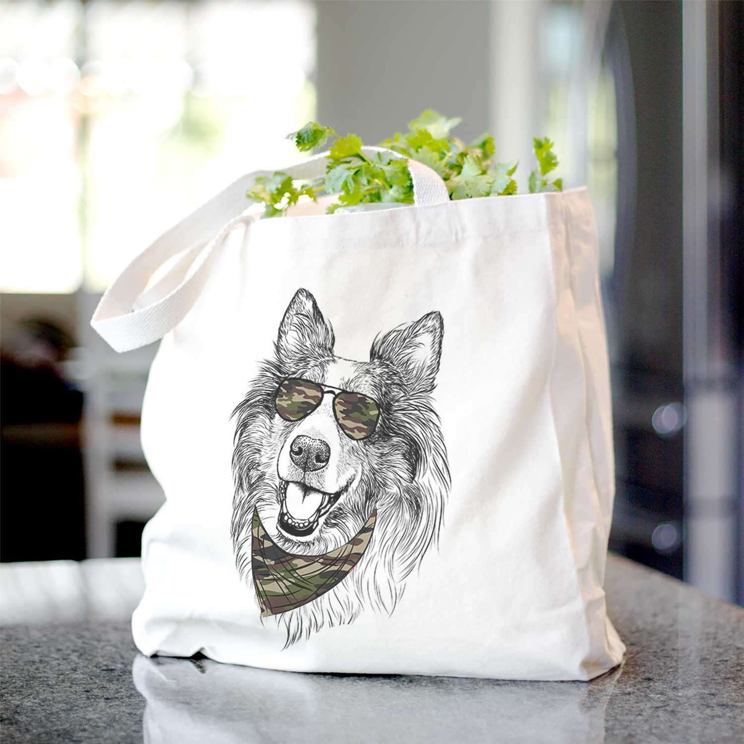 Skylar the Shetland Sheepdog - Tote Bag