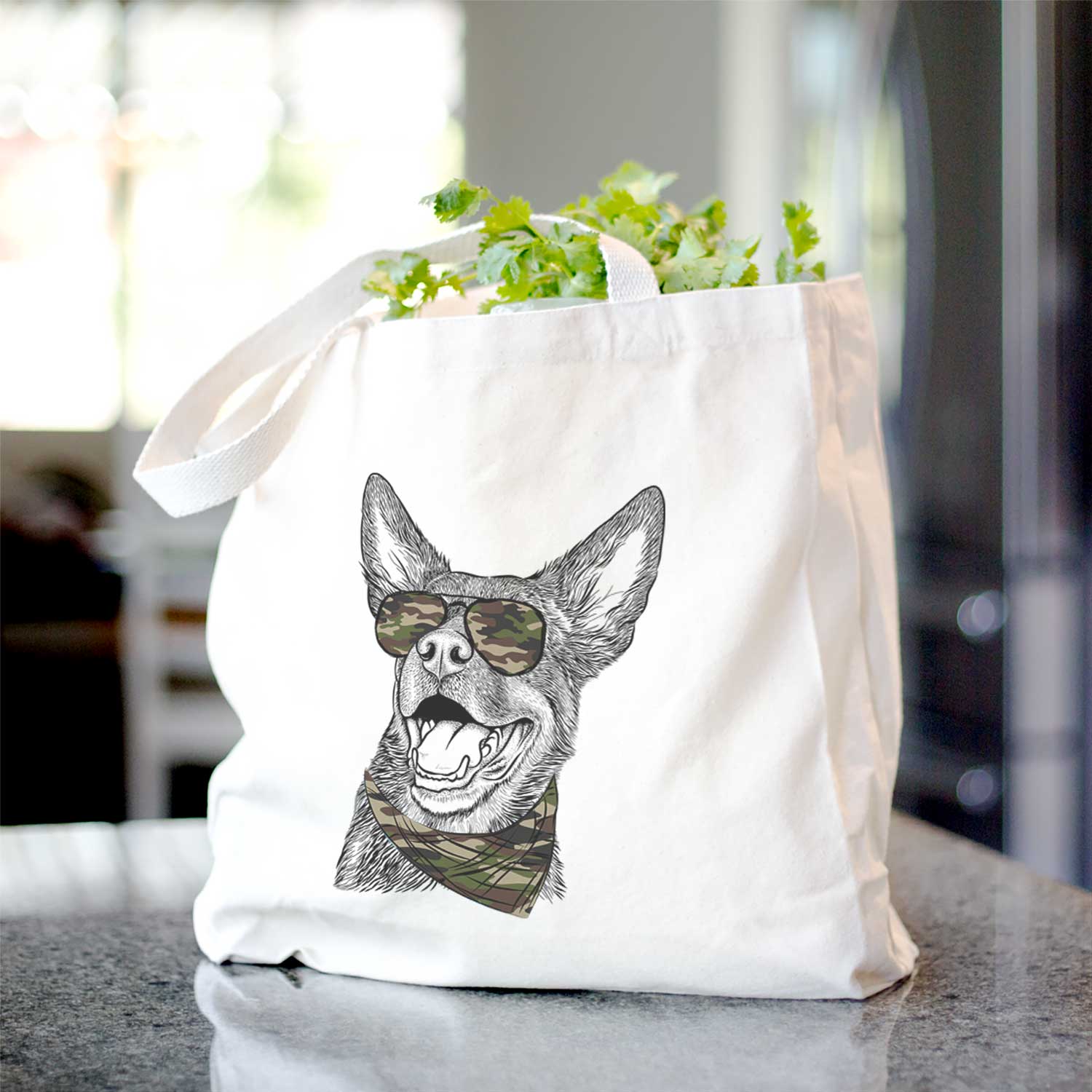 Tucker the Australian Kelpie - Tote Bag