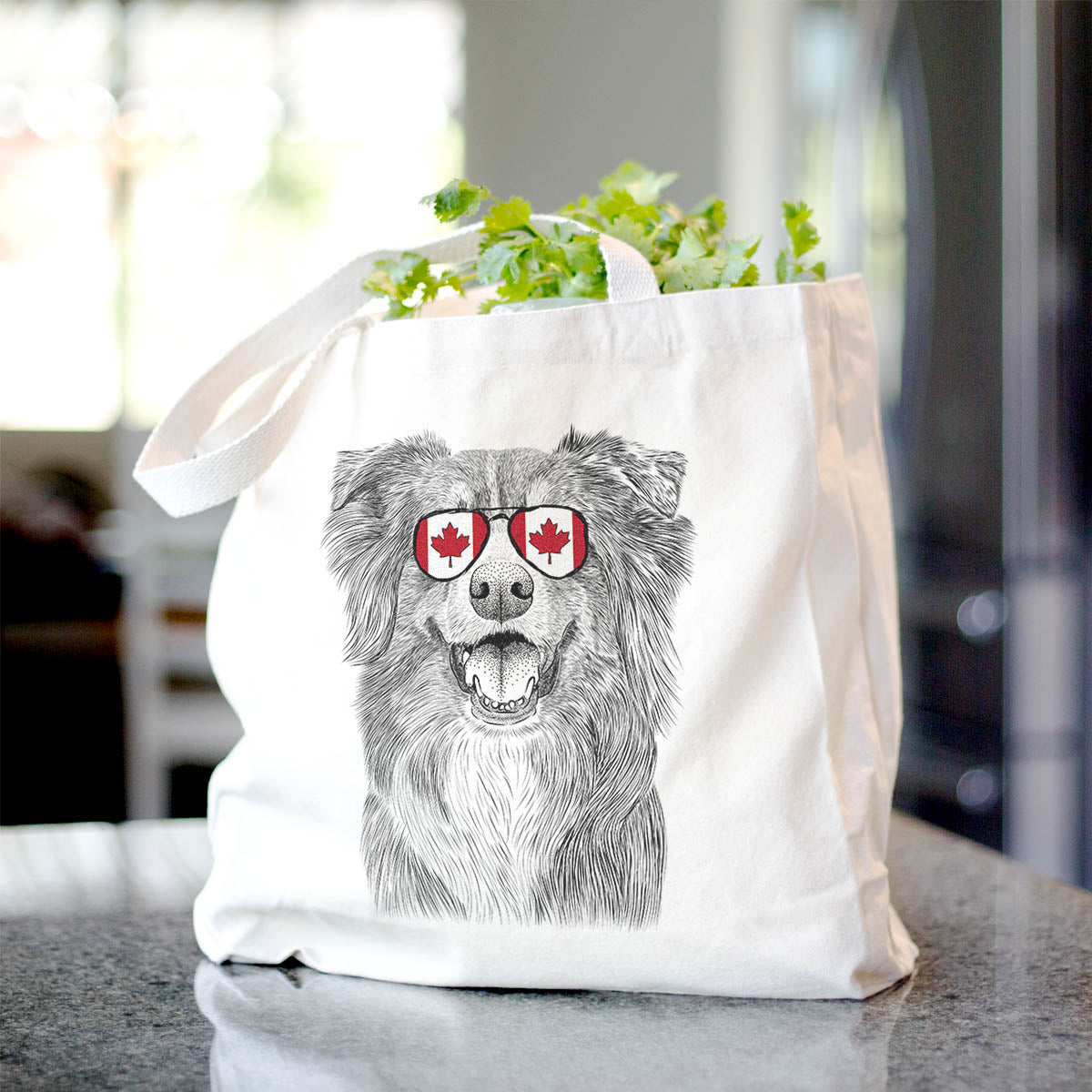 Aussie Parker the Australian Shepherd - Tote Bag