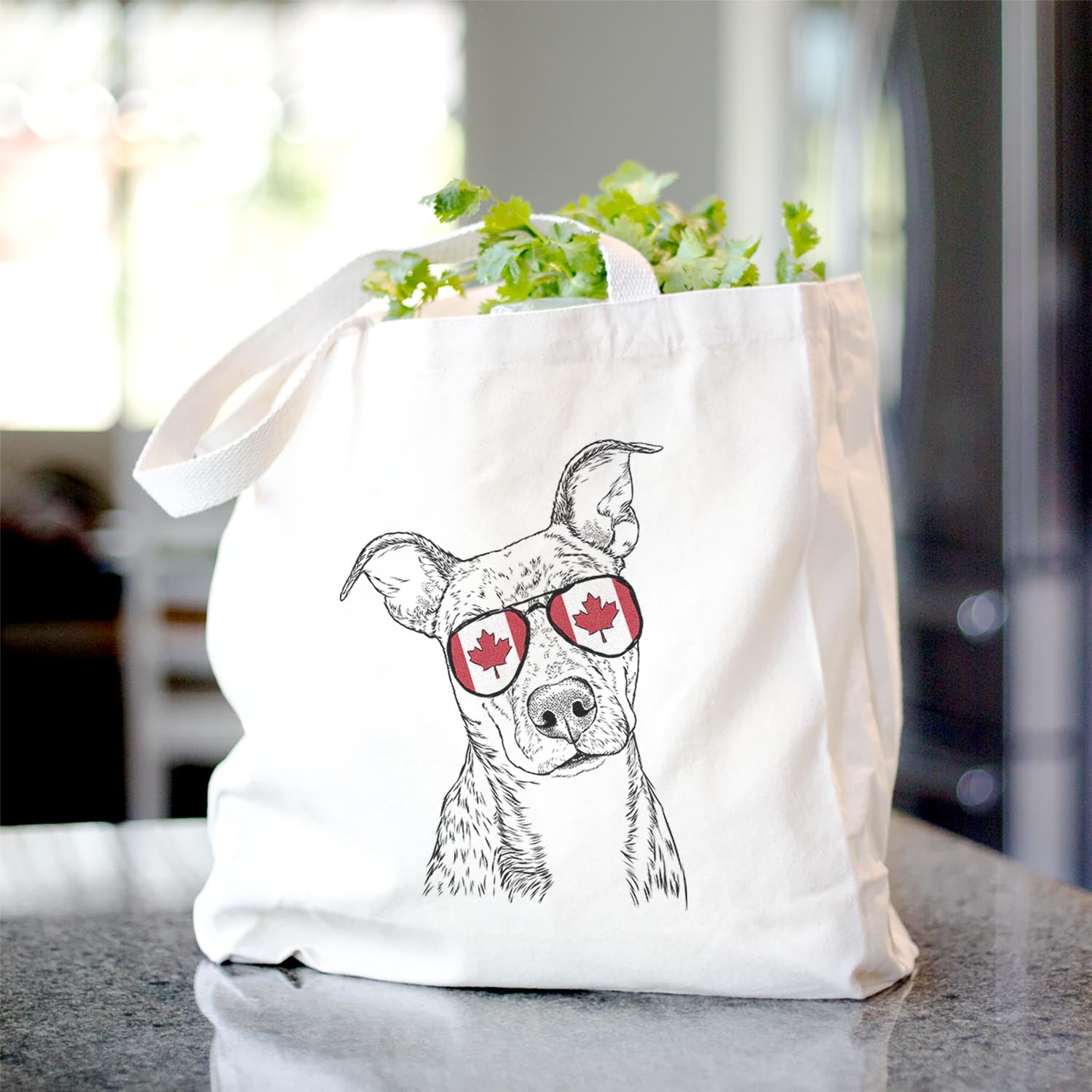 Bianca the Mixed Breed - Tote Bag