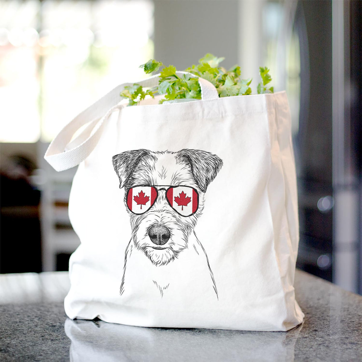 Bogart the Parsons Russell Terrier - Tote Bag