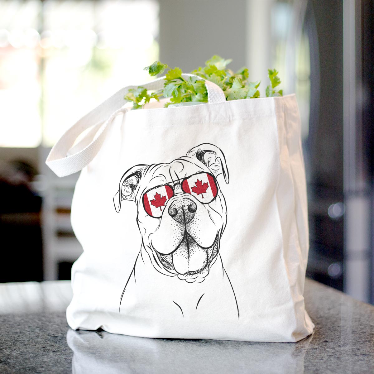 Bravo the Bulldog Mix - Tote Bag