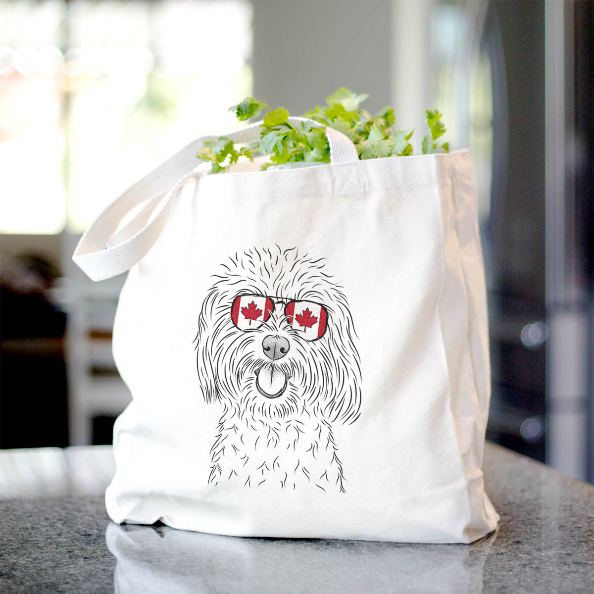 Cuddles the Coton de Tulear - Tote Bag