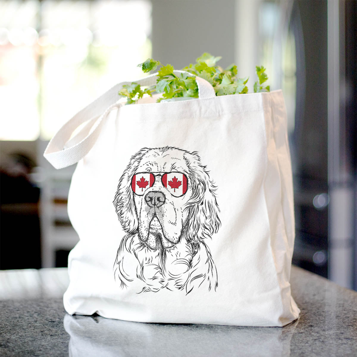 Gary the Clumber Spaniel - Tote Bag