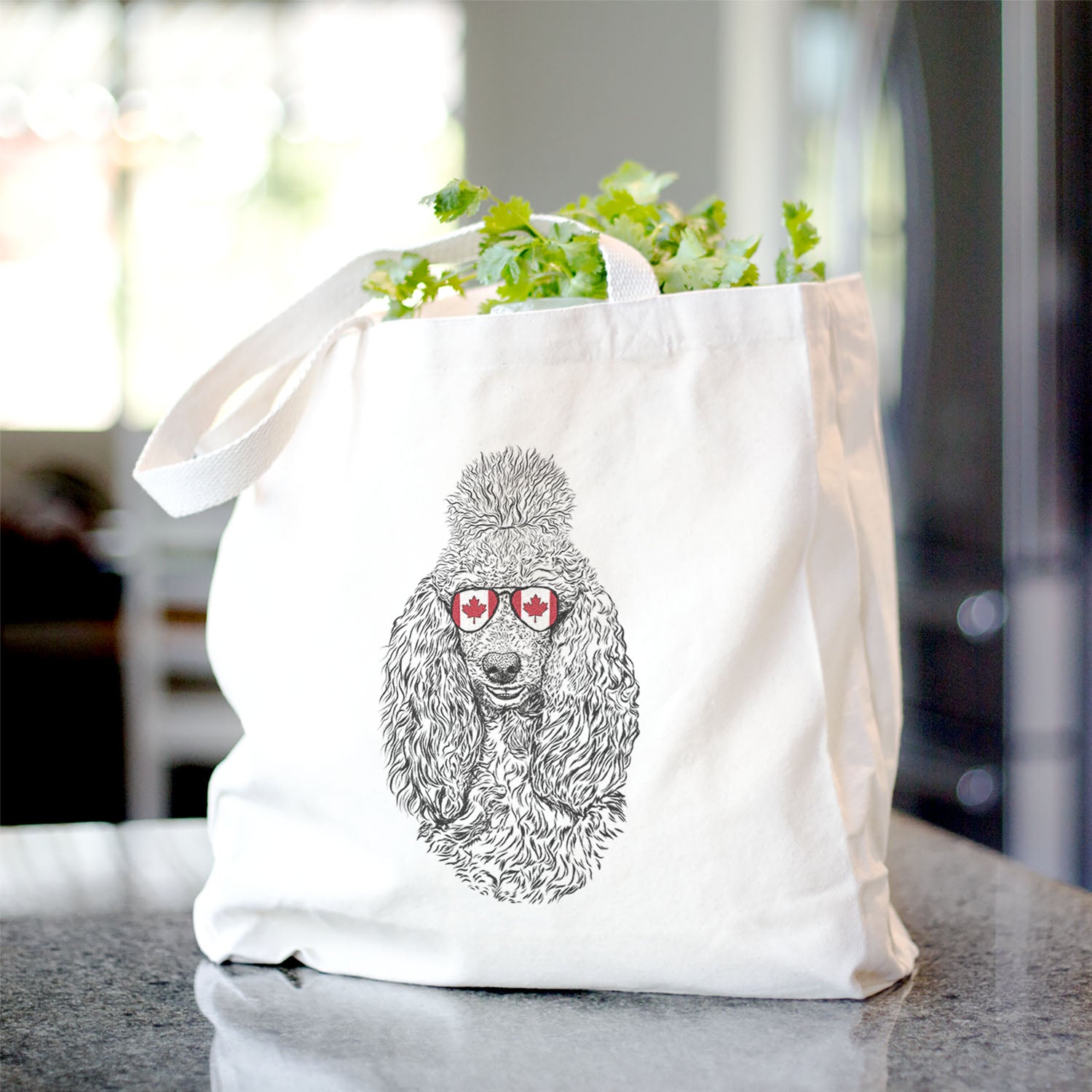 Kenna the Poodle - Tote Bag