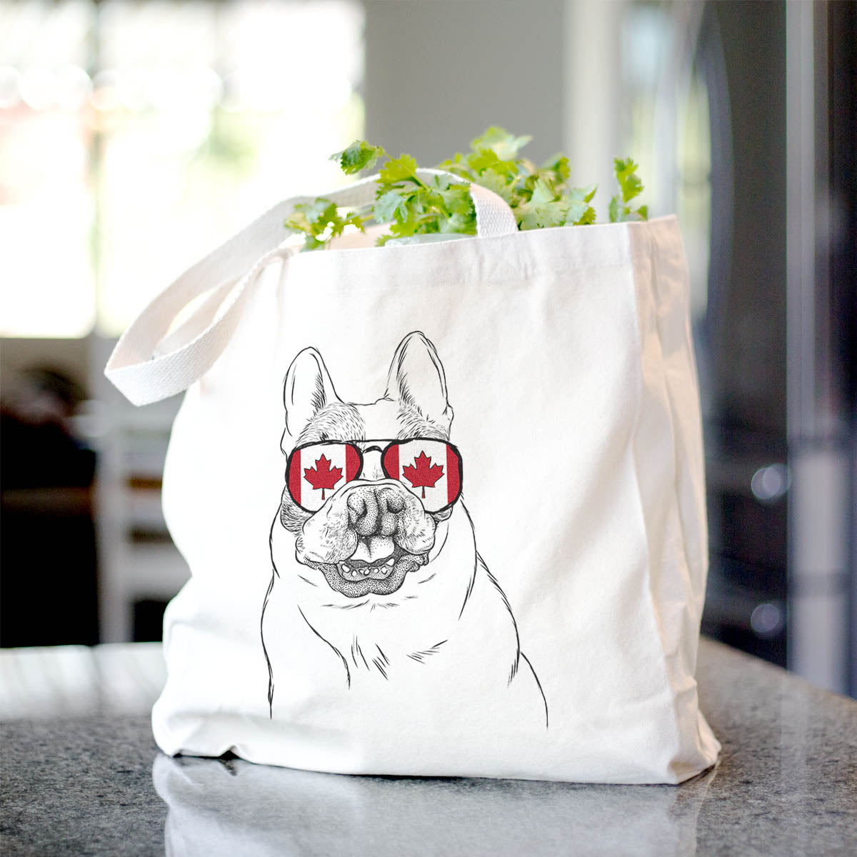 Lentil the French Bulldog - Tote Bag