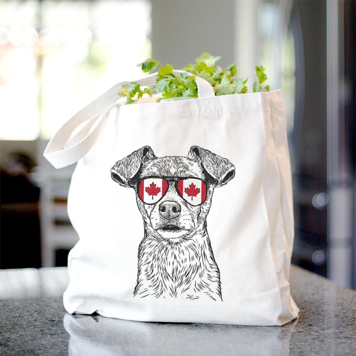 Olive the Mixed Breed - Tote Bag