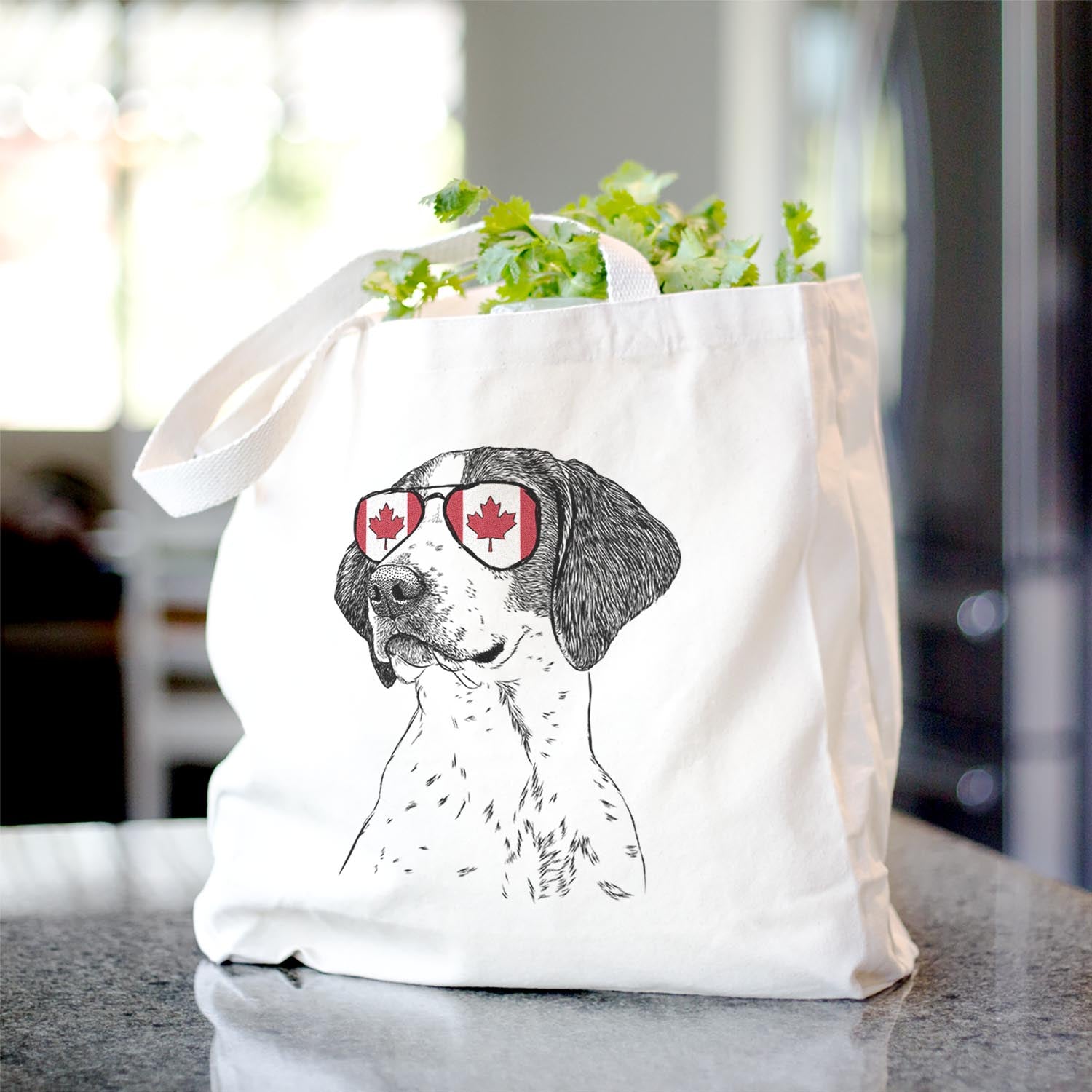 Payton the Mixed Breed - Tote Bag