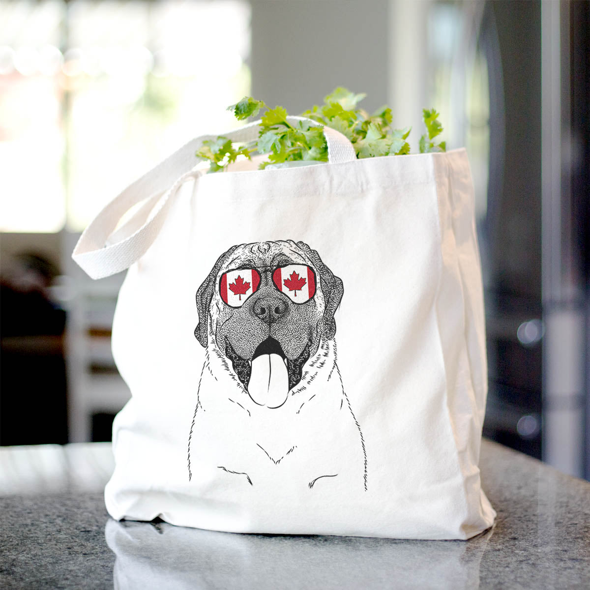 Remmie the English Mastiff - Tote Bag