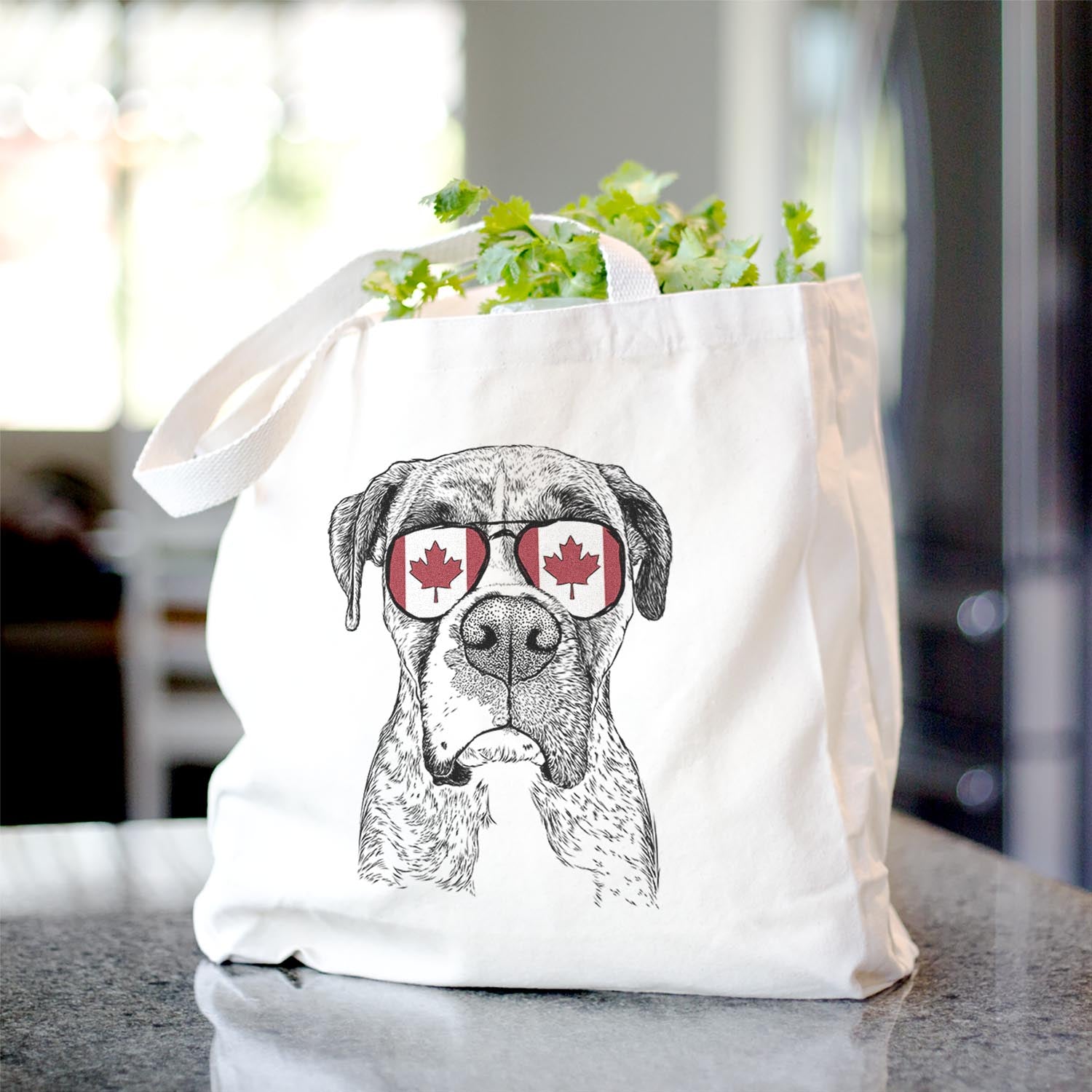 Rowdy Rex the Boxer - Tote Bag