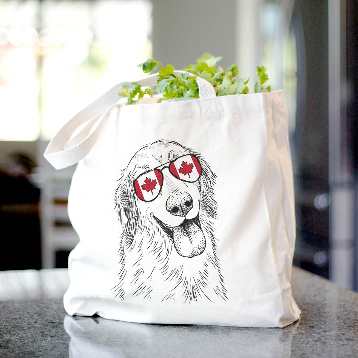 Shelby the Golden Retriever - Tote Bag