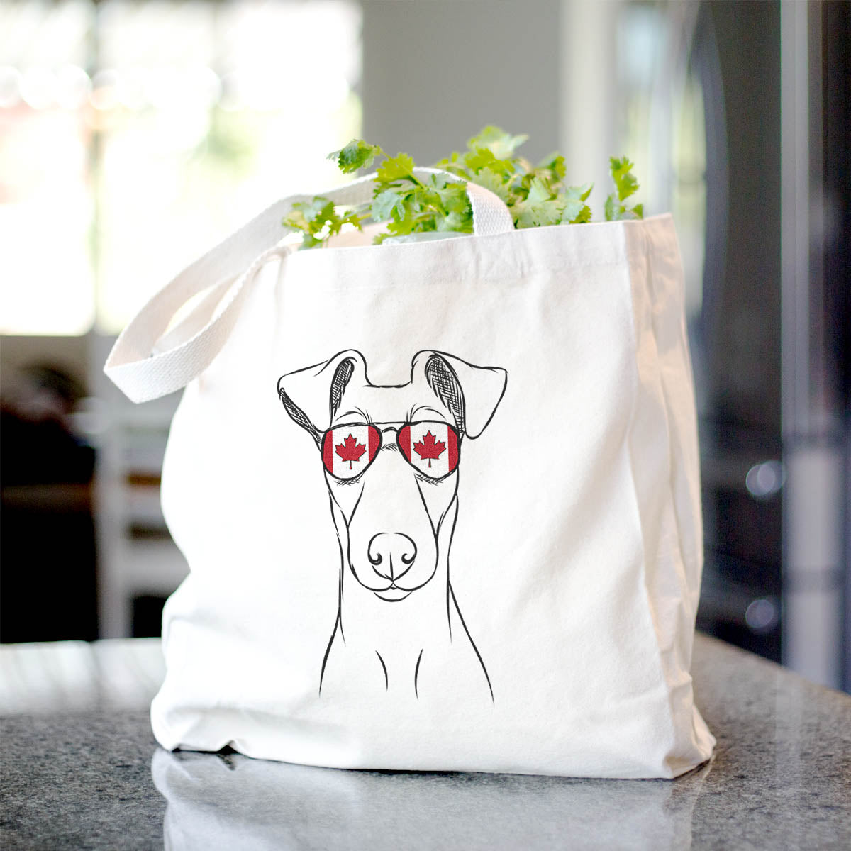 Tanner the Fox Terrier - Tote Bag