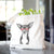 Tiny Archie the Mixed Breed - Tote Bag