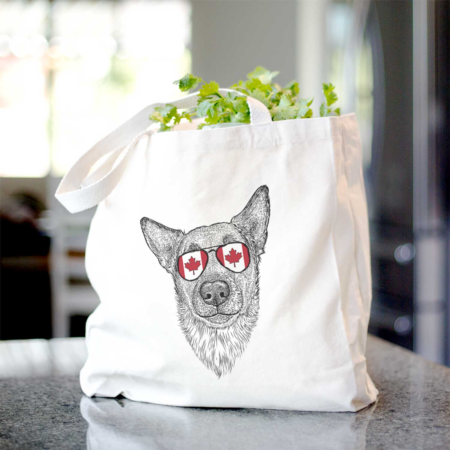 Luna the Shepherd Mix - Tote Bag