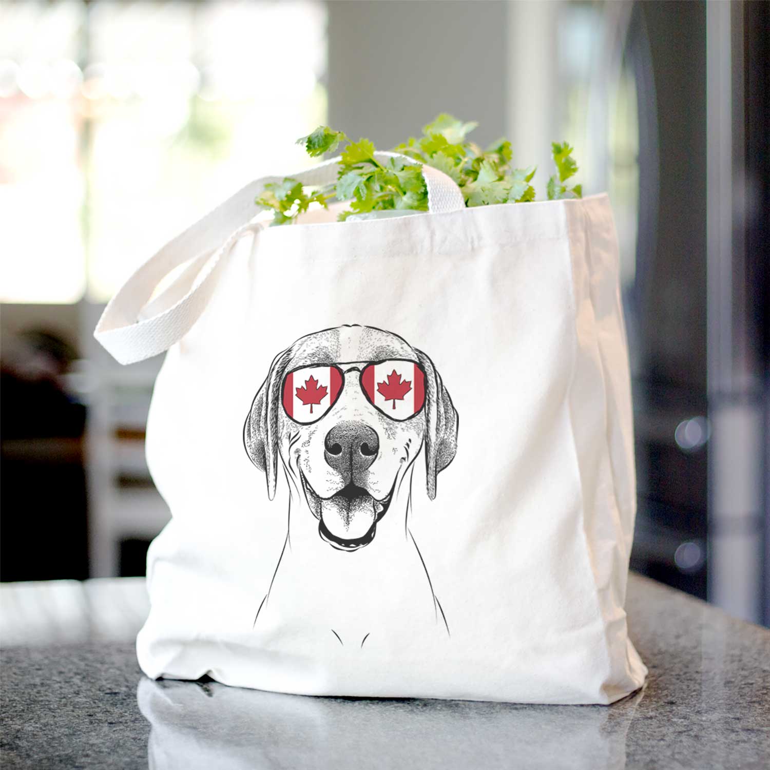 Maggie the Treeing Walker Coonhound - Tote Bag