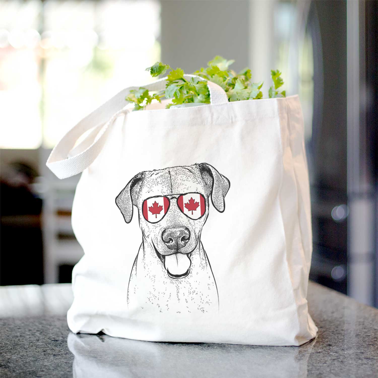 Sugar the American Staffordshire Mix - Tote Bag