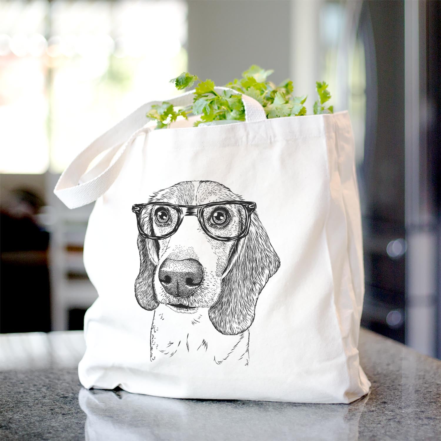 Elvis the Beagle - Tote Bag