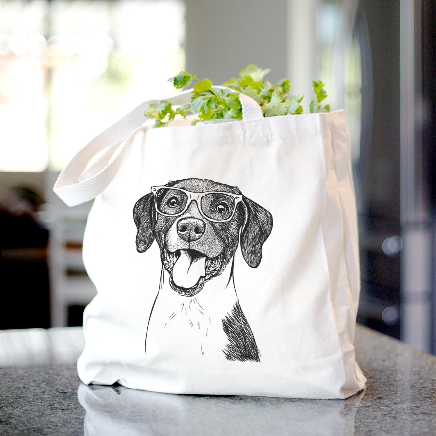 Harper the Mixed Breed - Tote Bag